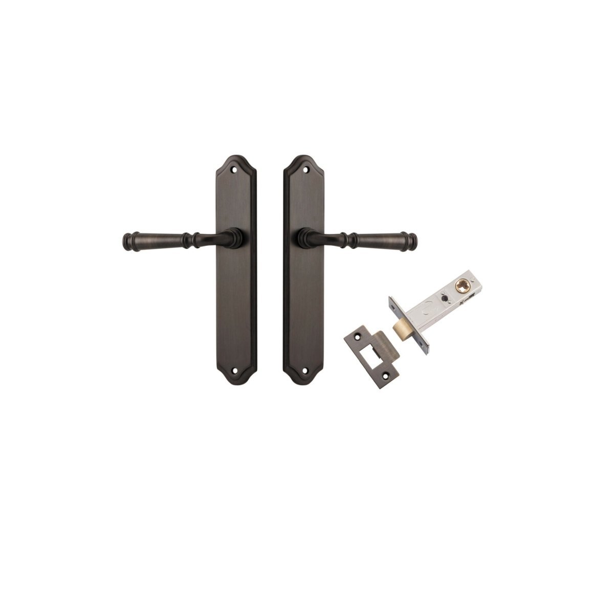 Verona Lever - Shouldered Backplate - Entry - Point - 10718KPASS60 - Iver