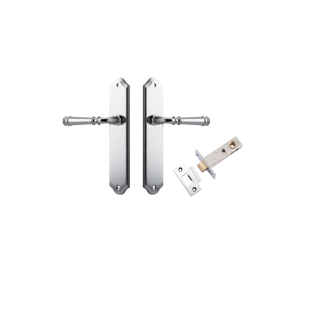 Verona Lever - Shouldered Backplate - Entry - Point - 11718KPASS60 - Iver