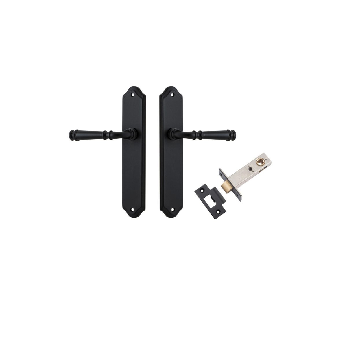 Verona Lever - Shouldered Backplate - Entry - Point - 12718KPASS60 - Iver