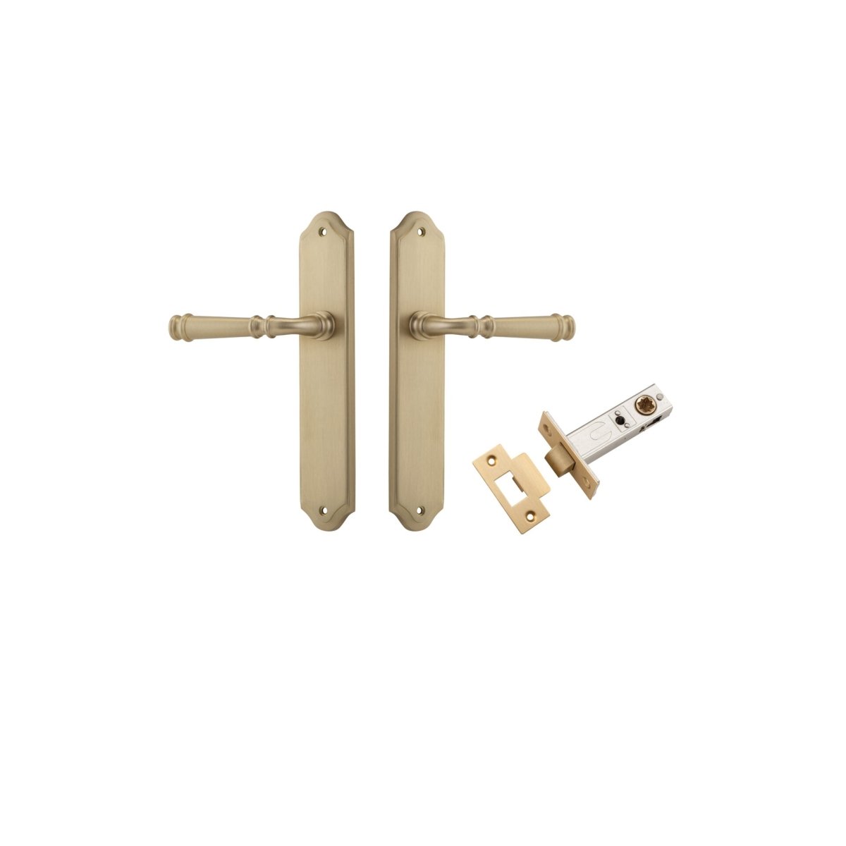 Verona Lever - Shouldered Backplate - Entry - Point - 13218KPASS60 - Iver