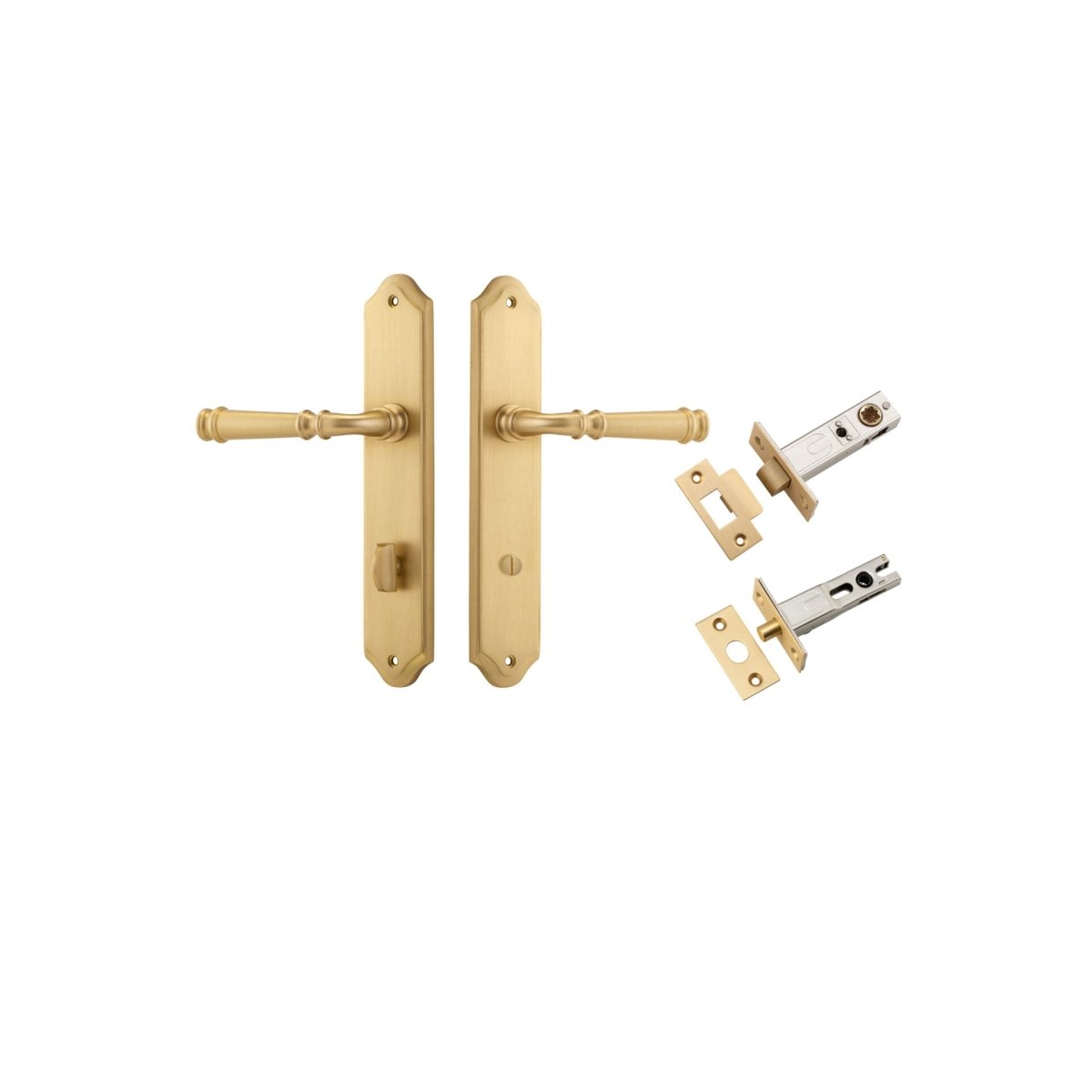 Verona Lever - Shouldered Backplate - Entry - Point - 13218KPRIV60 - Iver