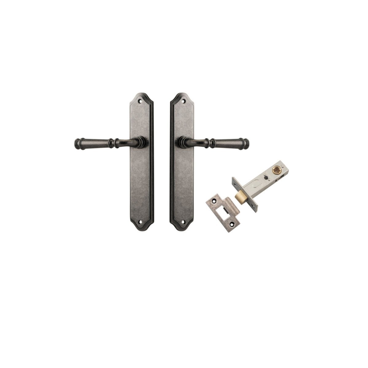 Verona Lever - Shouldered Backplate - Entry - Point - 13718KPASS60 - Iver