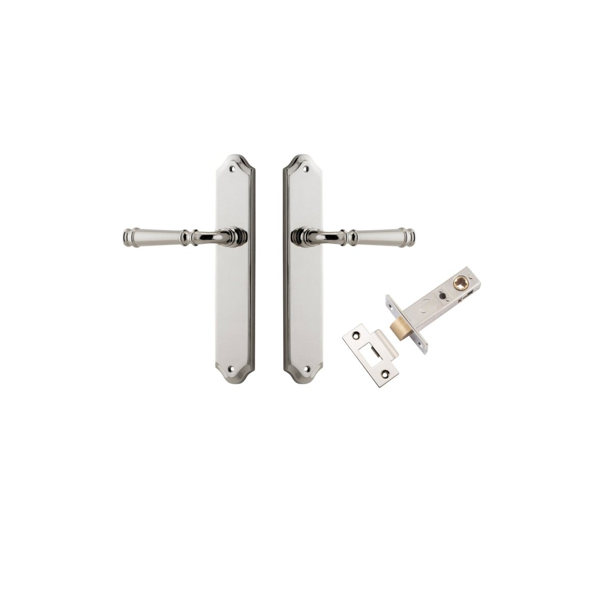 Verona Lever - Shouldered Backplate - Entry - Point - 14218KPASS60 - Iver