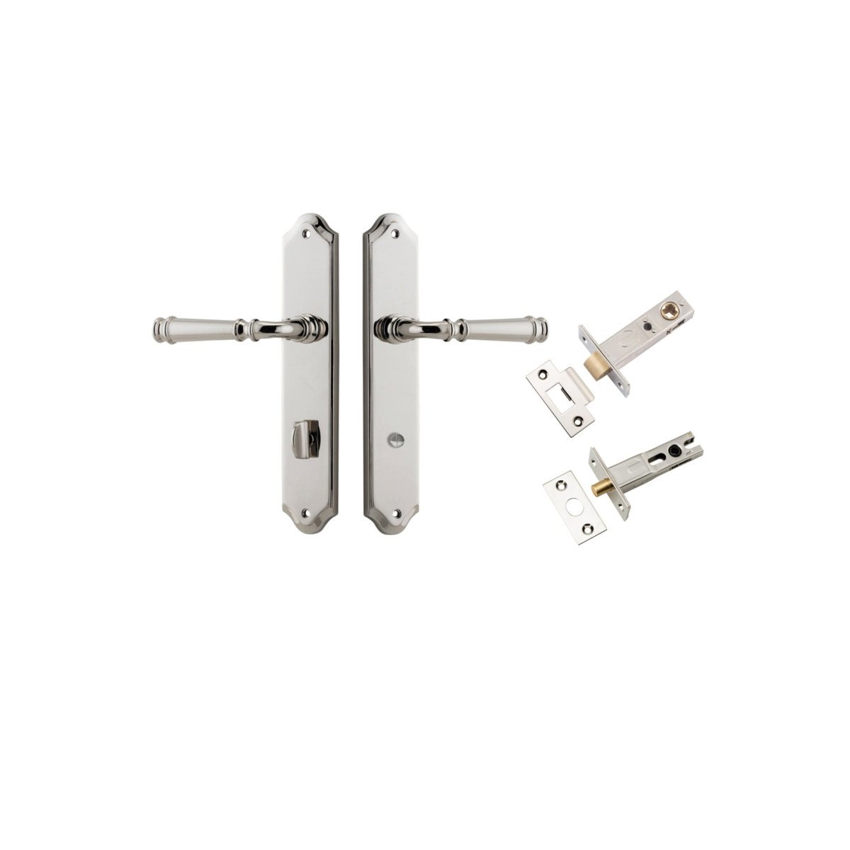 Verona Lever - Shouldered Backplate - Entry - Point - 14218KPRIV60 - Iver