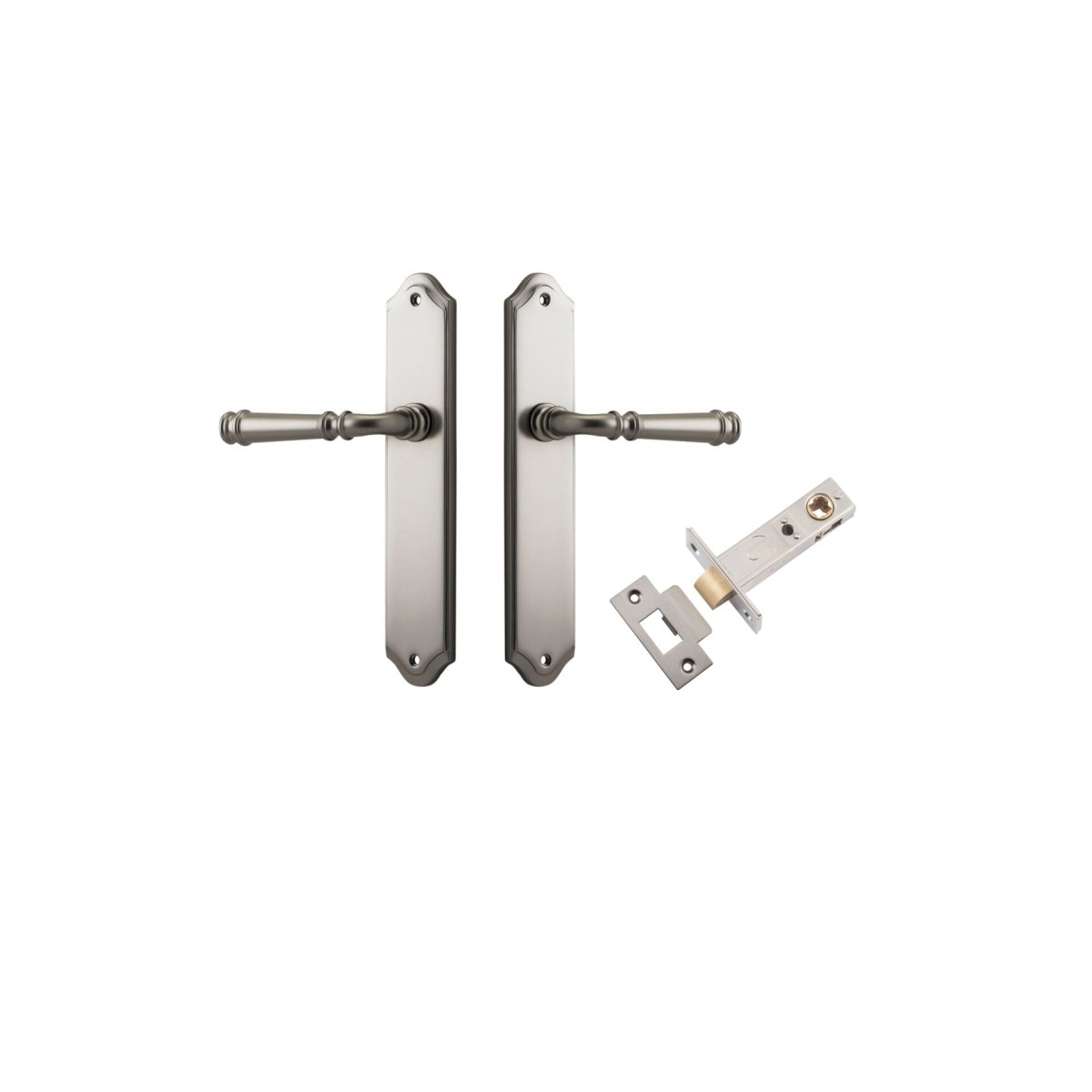 Verona Lever - Shouldered Backplate - Entry - Point - 14718KPASS60 - Iver